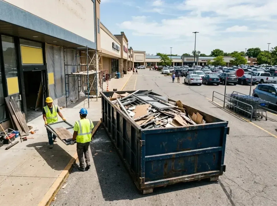 retail-store-renovation-debris-003 — frequently asked questions, Roll-off Dumpster Rentals in Aubrey, TX
